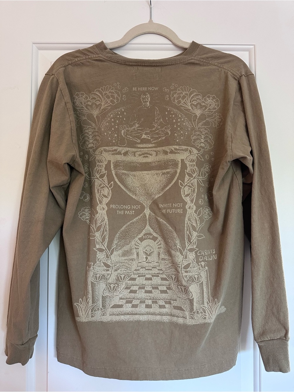 Christy Dawn regenerative long-sleeve tee, size S